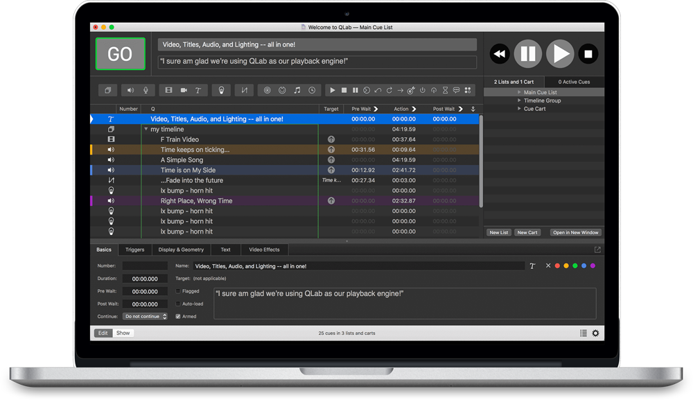 Qlab System Qlab System
